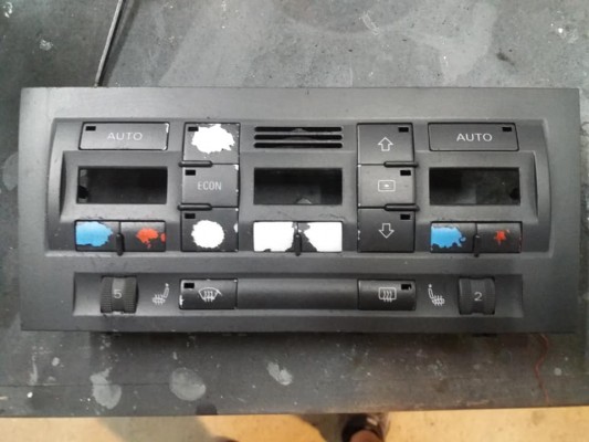 Restauro Módulo A/C e Módulo de Luzes de Audi A4.